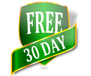 30 Day free trial offer